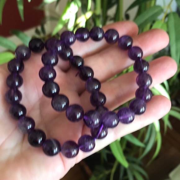 Gorgeous Rich purple amethyst bracelet Reiki✨ - Picture 5 of 8